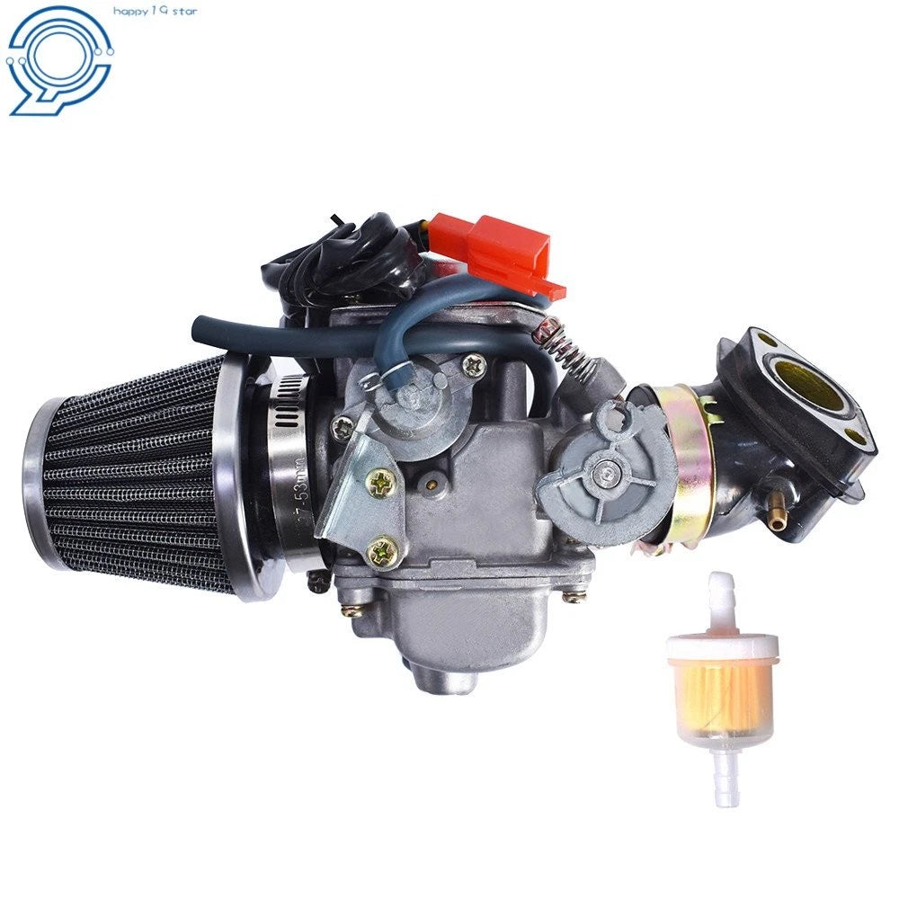 24mm Carb Air Filter for GY6 150cc ATV Go Kart Kazuma Taotao SunL