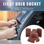 Set of 4 Car Light Bulb Socket No.9007560035 for Toyota 4Runner (2010–2013)