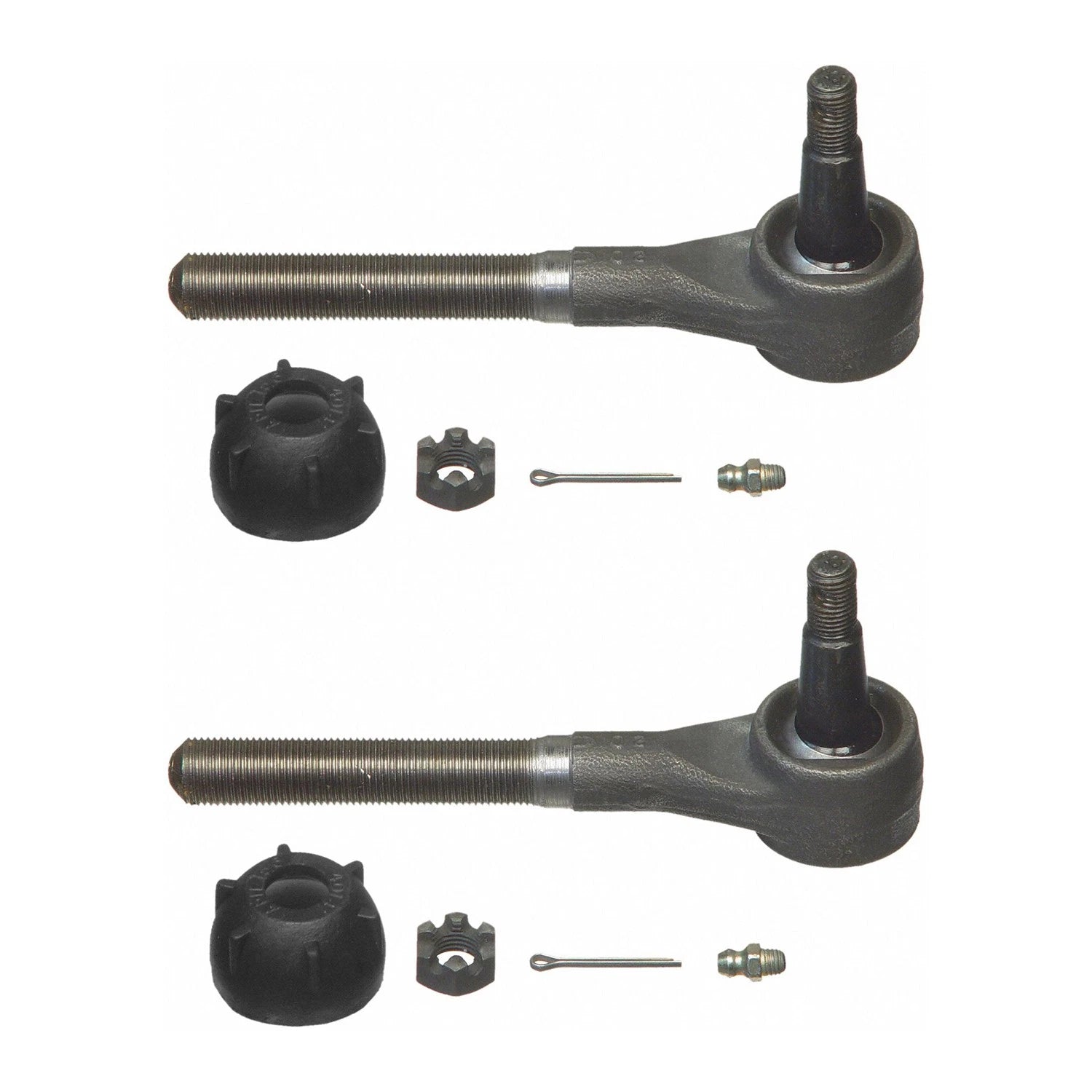 2X Front Outer Steering Tie Rod End Kit for Nova Ventura Apollo Omega (1962–1979)