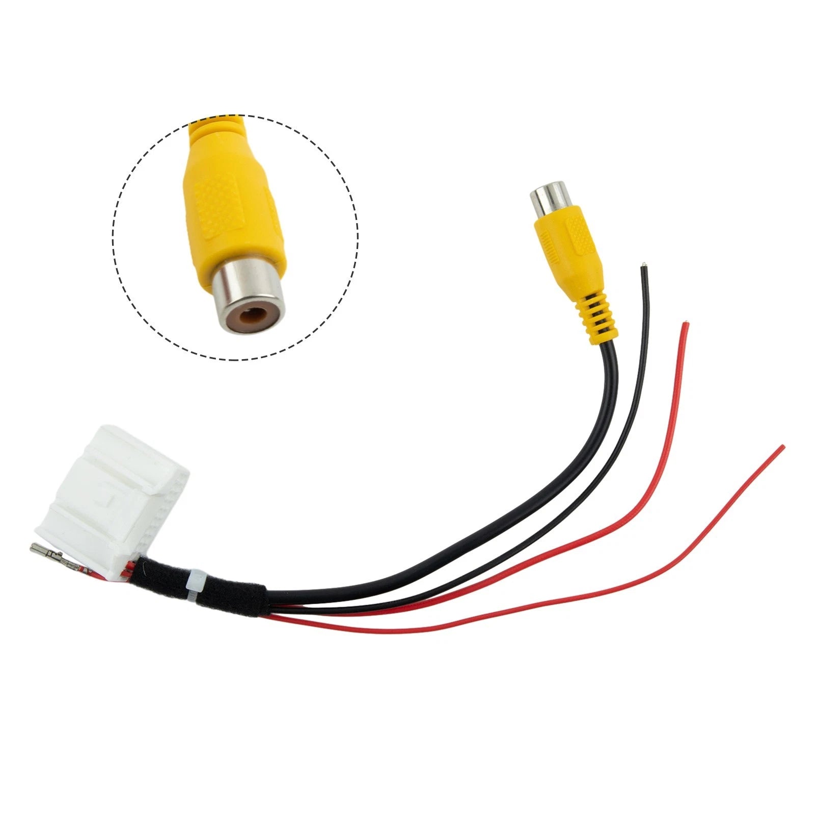 24-Pin Adapter Cable for Toyota Rearview Backup Camera (Easy Installation)
