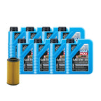 Oil Change Kit 5W-30 for Mercedes E320 (2003–2005) - 8L Liqui Moly, Wix