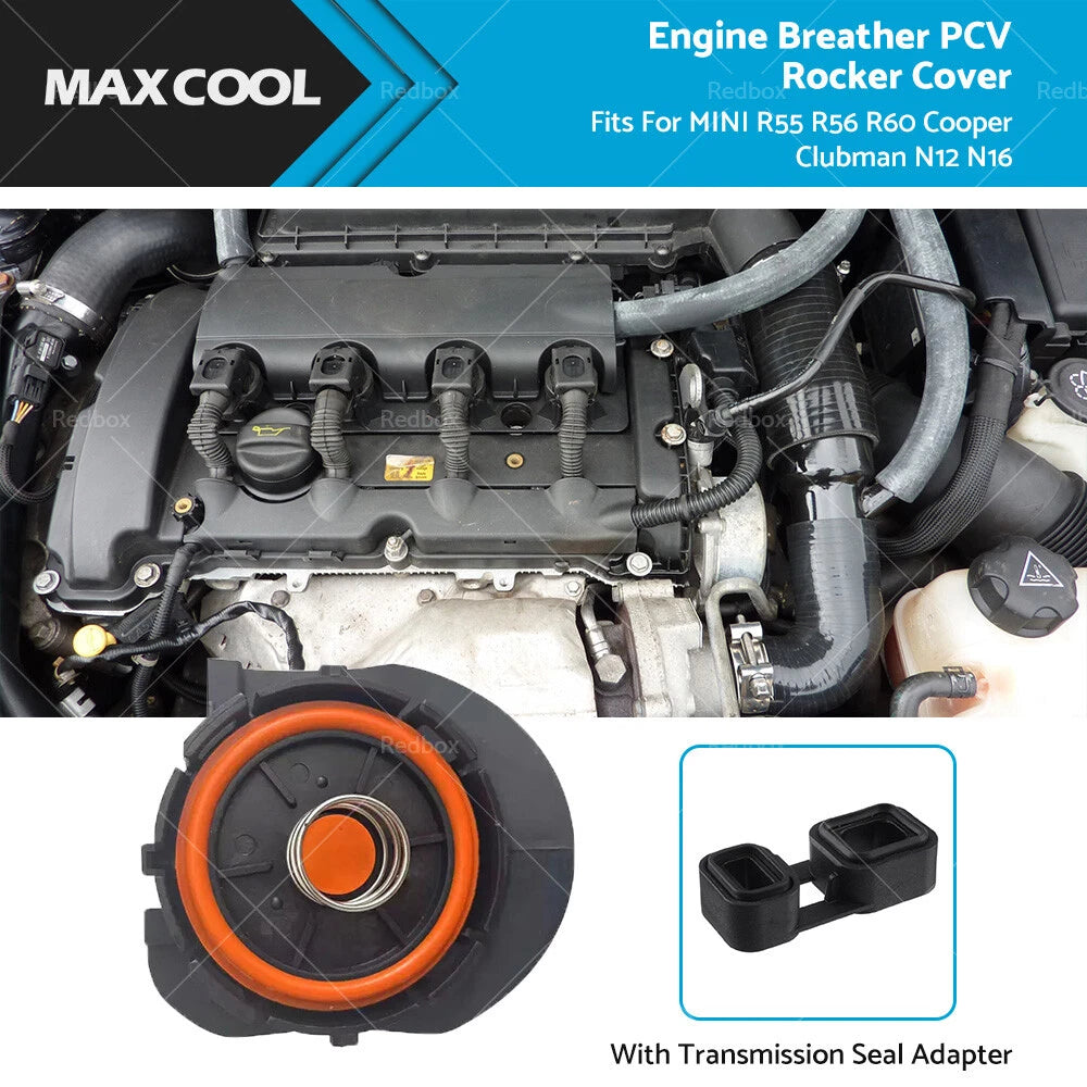 Engine Breather PCV Rocker Cover for Mini R55 R56 R60 (2007–2015)