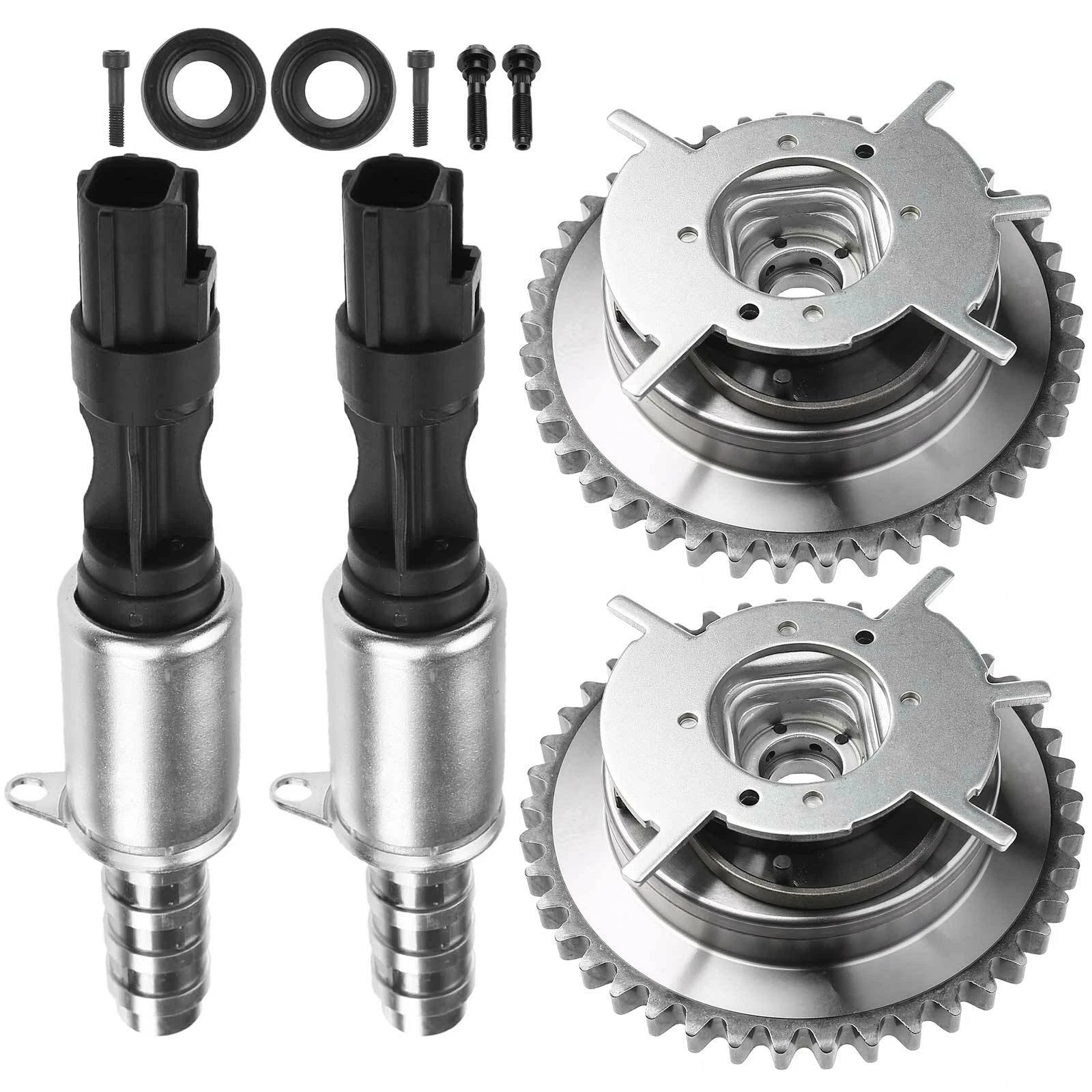 Set of 4 Variable Valve Timing Solenoids for Ford Lincoln Mercury