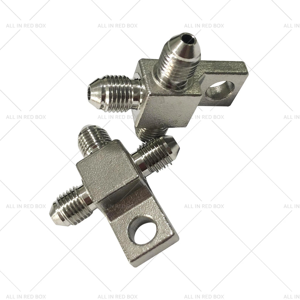 3AN Male Flare Union Brake Tee Block for Universal (3/8x24)