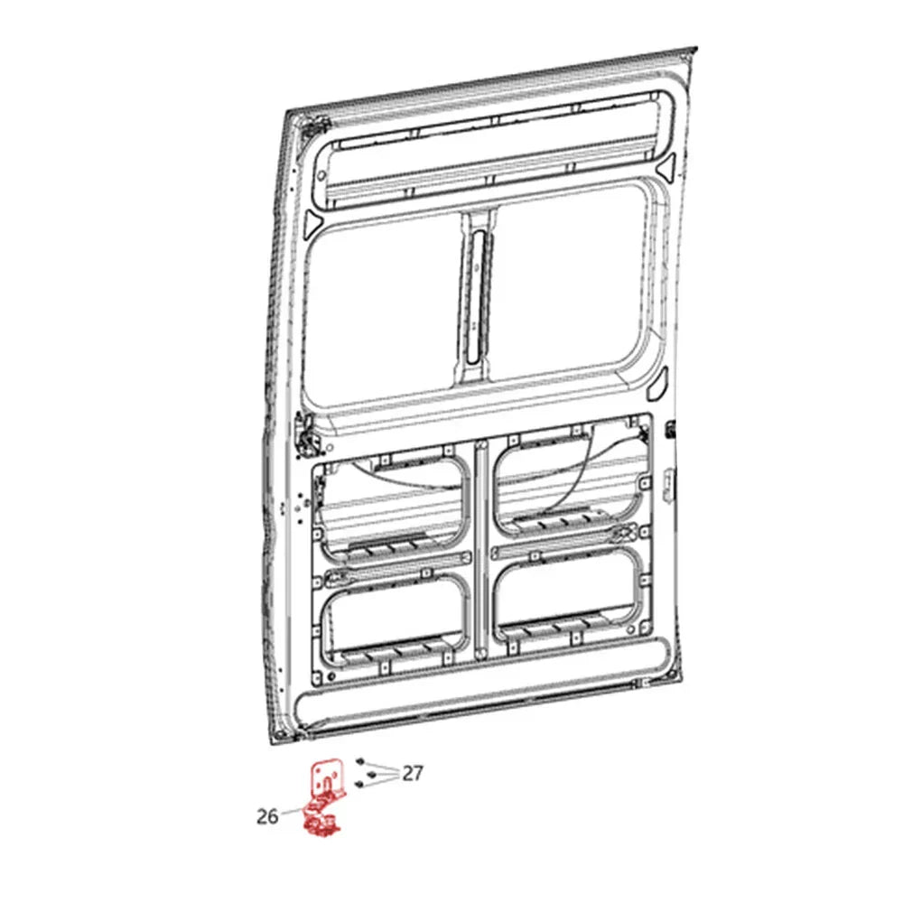 Lower Sliding Door Roller for Ram ProMaster 1500 2500 3500 (2014-2023)