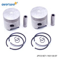 Crankshaft & Power Head Rebuild Kit for Yamaha 2T 9.9 15HP (9.9FMHS)