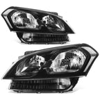 Headlights for Kia Soul (2012–2013) Black Housing Clear Lens Replacement