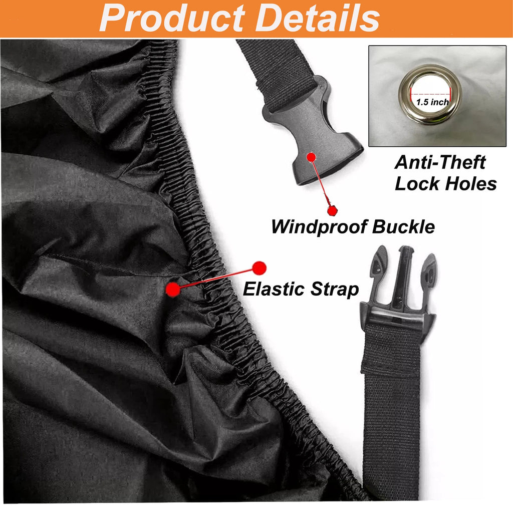 Motorcycle Cover Waterproof for Scooter (XL)