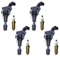 Set of 4 Ignition Coils & 4 Spark Plugs for Chevrolet HHR Malibu (2006–2011)