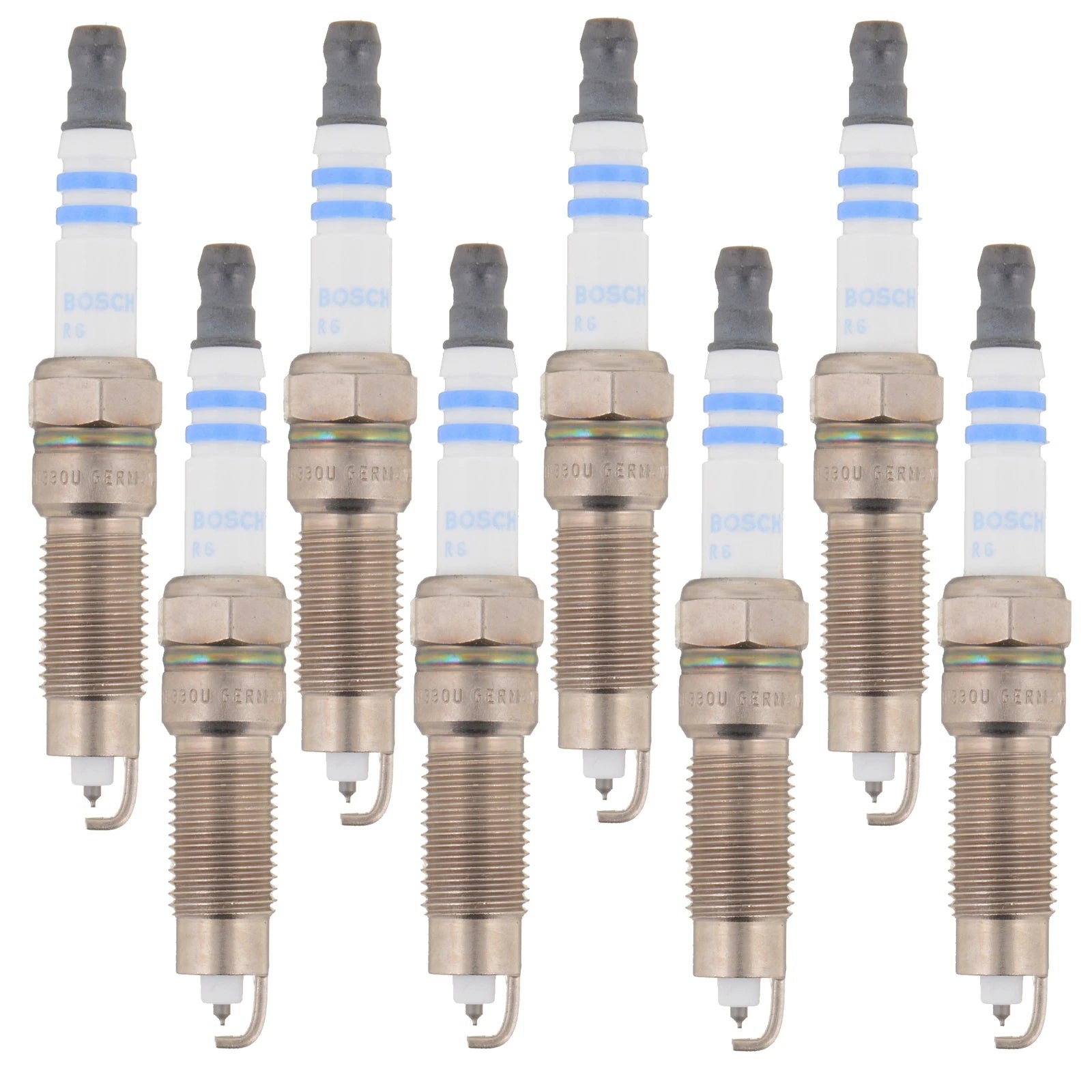 Set of 8 Double Iridium Spark Plugs for Ford Expedition F-150 Navigator (1997–2023)