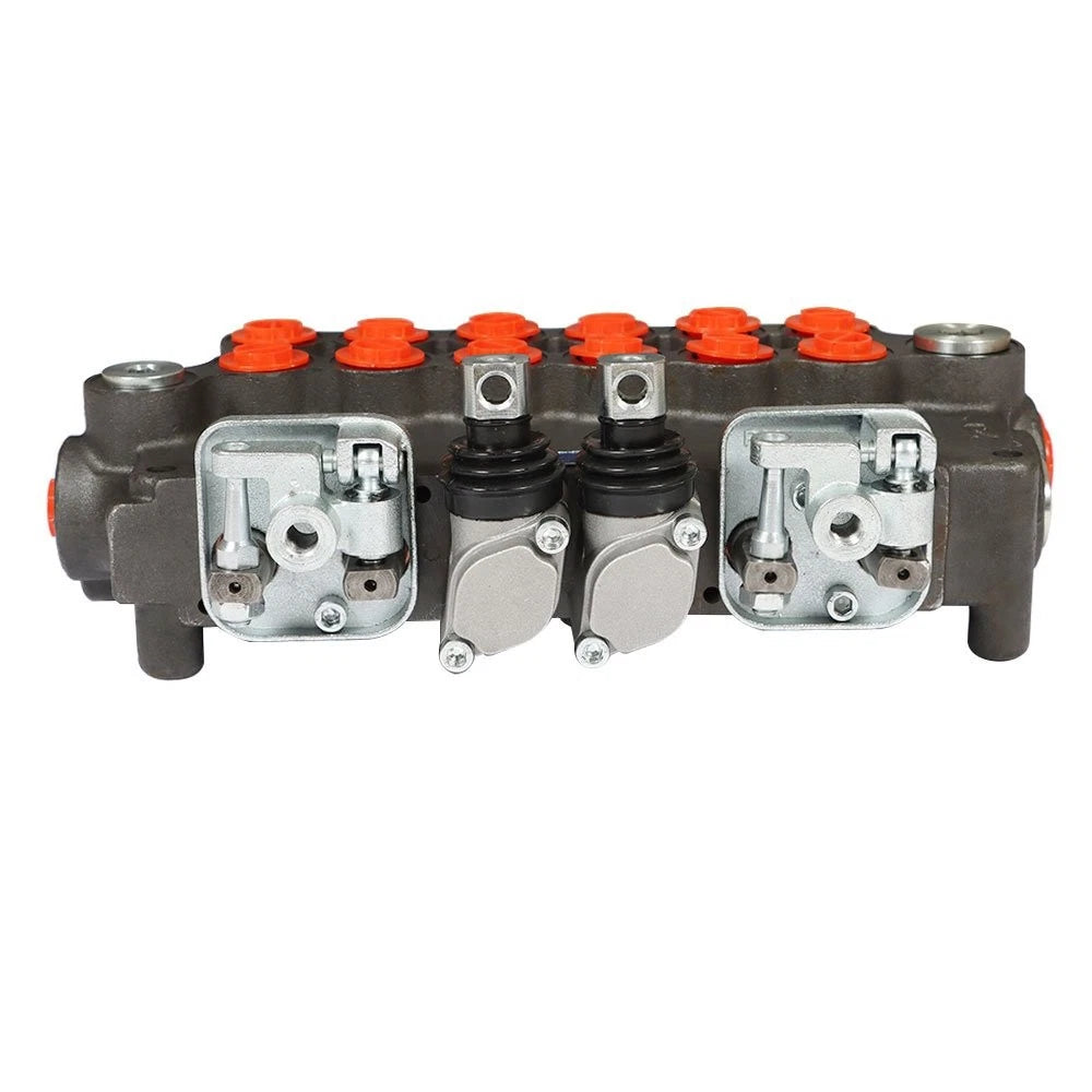 Hydraulic Backhoe Directional Control Valve with 2 Joysticks for Make Model