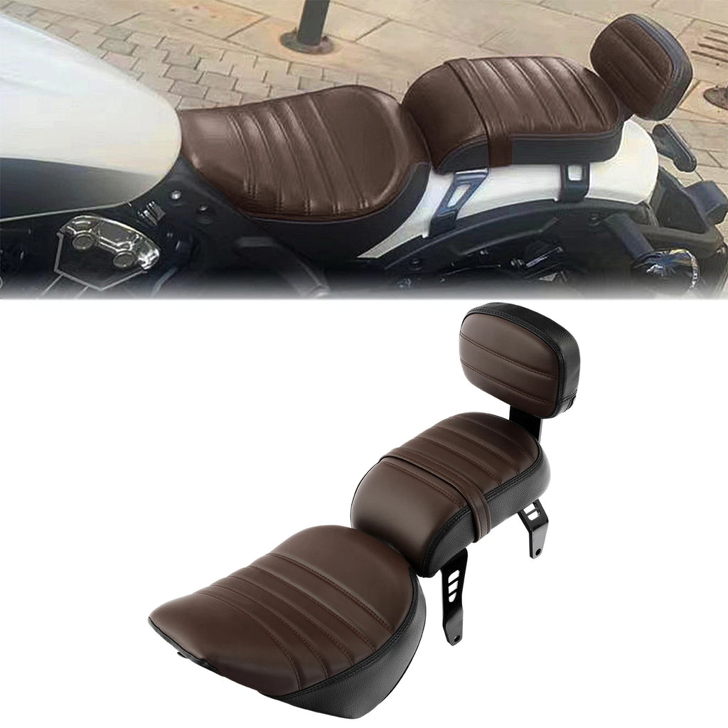 Seat Backrest Pad for Indian Scout Bobber (2018–2024)