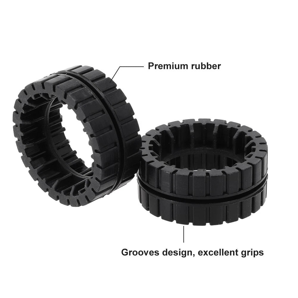 Set of 4 Non-Slip Wheel Tires 6110 for