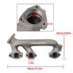 Right Exhaust Manifold Kit for GMC Sonoma Jimmy Safari (1998–2001) 4.3L