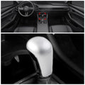 Console Gear Shift Knob Cover Trim for Mazda 3 Axela (2020–2021) Silver