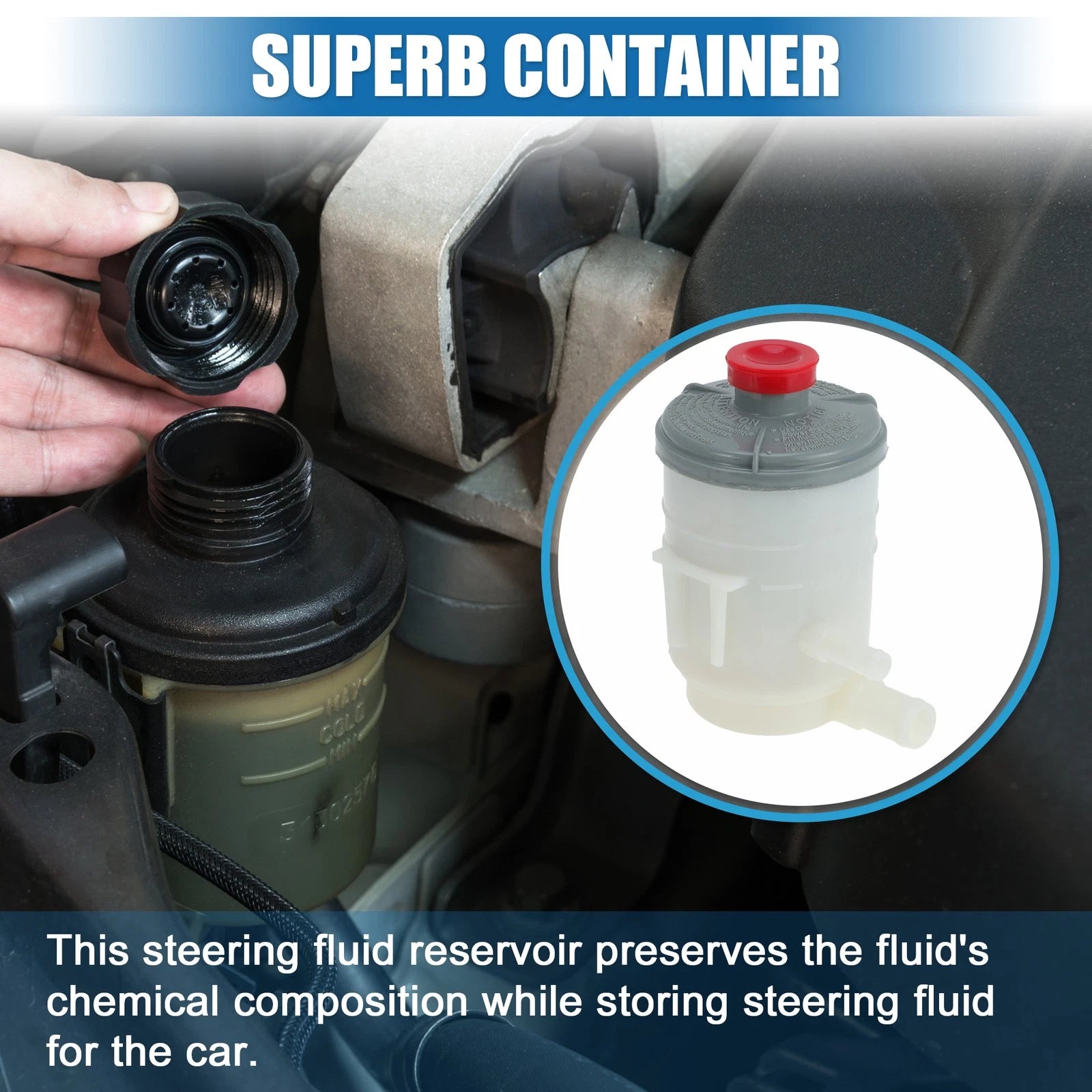 Power Steering Reservoir No. 53701SDAA01 for Honda Accord (2003–2007)
