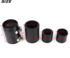48" Stainless Steel Flexible Coolant Water Hose Kit with Caps