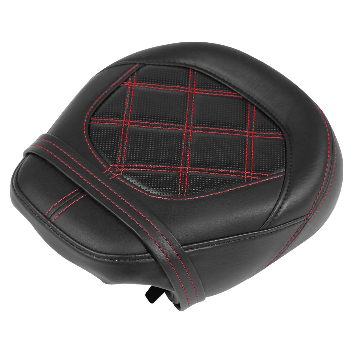 Driver Passenger Seat for Harley Electra Street Glide (2009–2023) Red Stitching