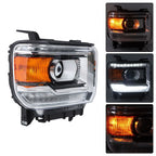 HID Projector Headlight with LED DRL for GMC Sierra 2500HD (2016â2019)