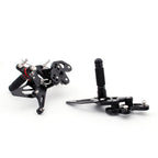 Rearset for Suzuki GSXR GSX-R 600/750 (2006–2010) Black
