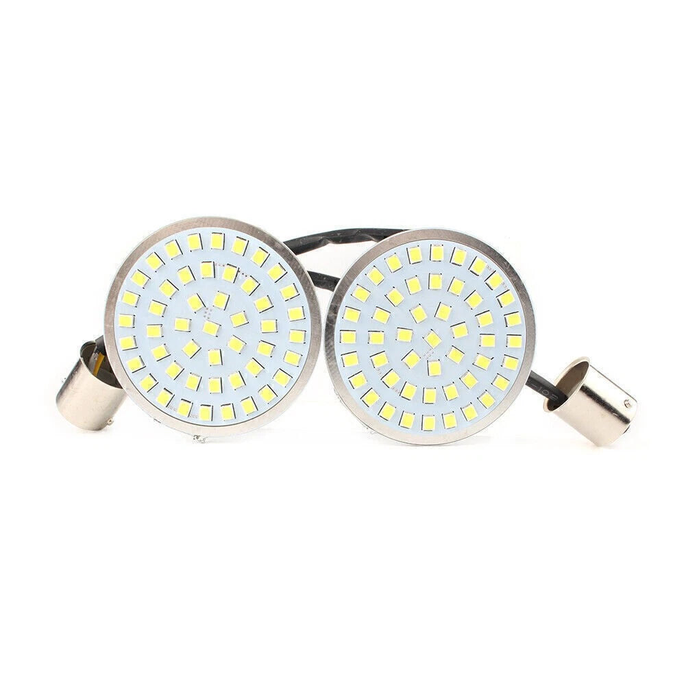 1156 LED Bulb White Turn Signal Light for Harley