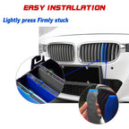 M Sport Tri-Color Grille Rails Insert for BMW 3 Series (2017-2024)