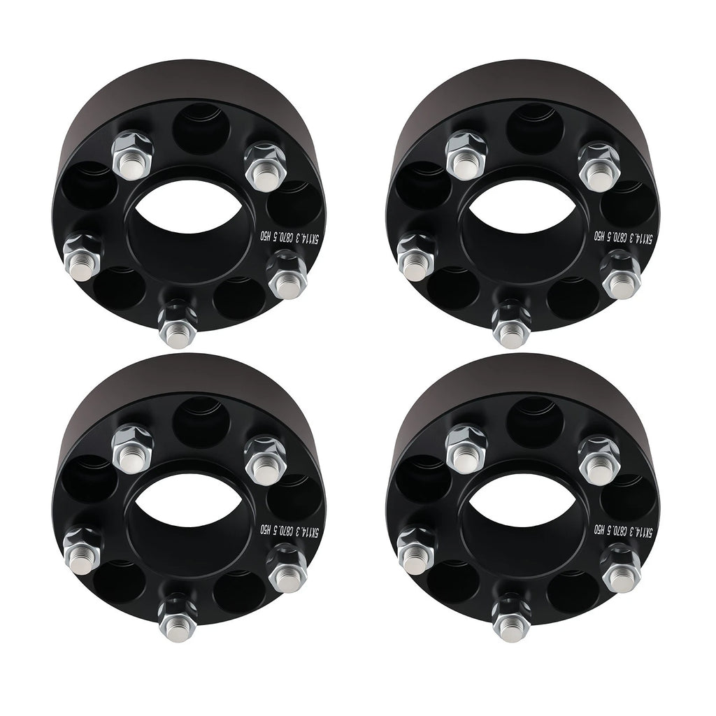 Set of 4 Wheel Spacers 50mm 5x114.3 for Ford Mustang Edge Crown Vic (1964–2014)