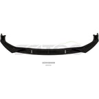 Glossy Black Front Lip Splitter for Honda Civic Sedan & Coupe (2016–2021)