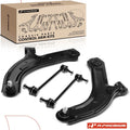 Set of 4 Front Lower Control Arms for Nissan Versa (2007–2012)