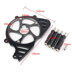 Red Front Engine Sprocket Cover Chain Guard Protector for Kawasaki Z1000 (2010–2017)
