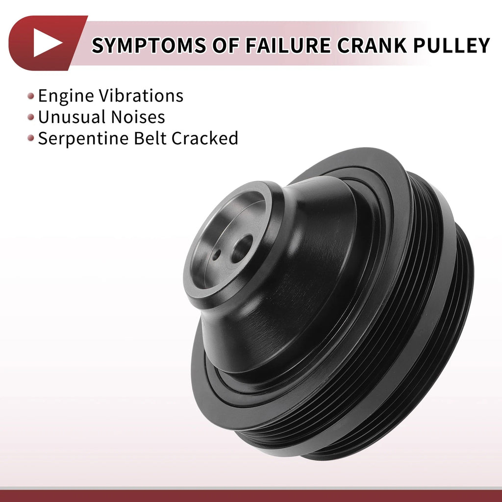 Harmonic Balancer Crankshaft Pulley for Kia Sorento (2011–2016) No. 2312439802