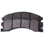 Set of 4 Front Semi-Metallic Brake Pads for Chevrolet Silverado 2500 HD