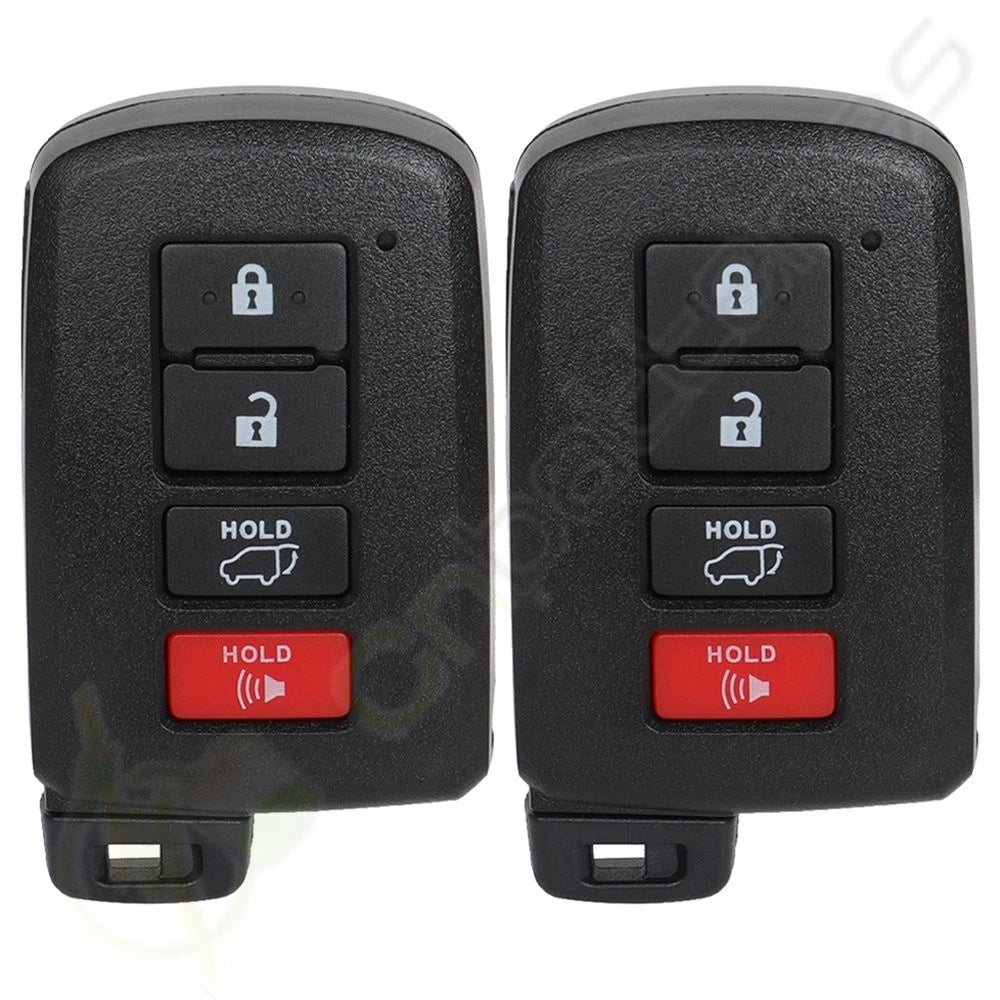 2 Replacement Keyless Entry Remote Key Fob for Toyota RAV4 (2013–2018)