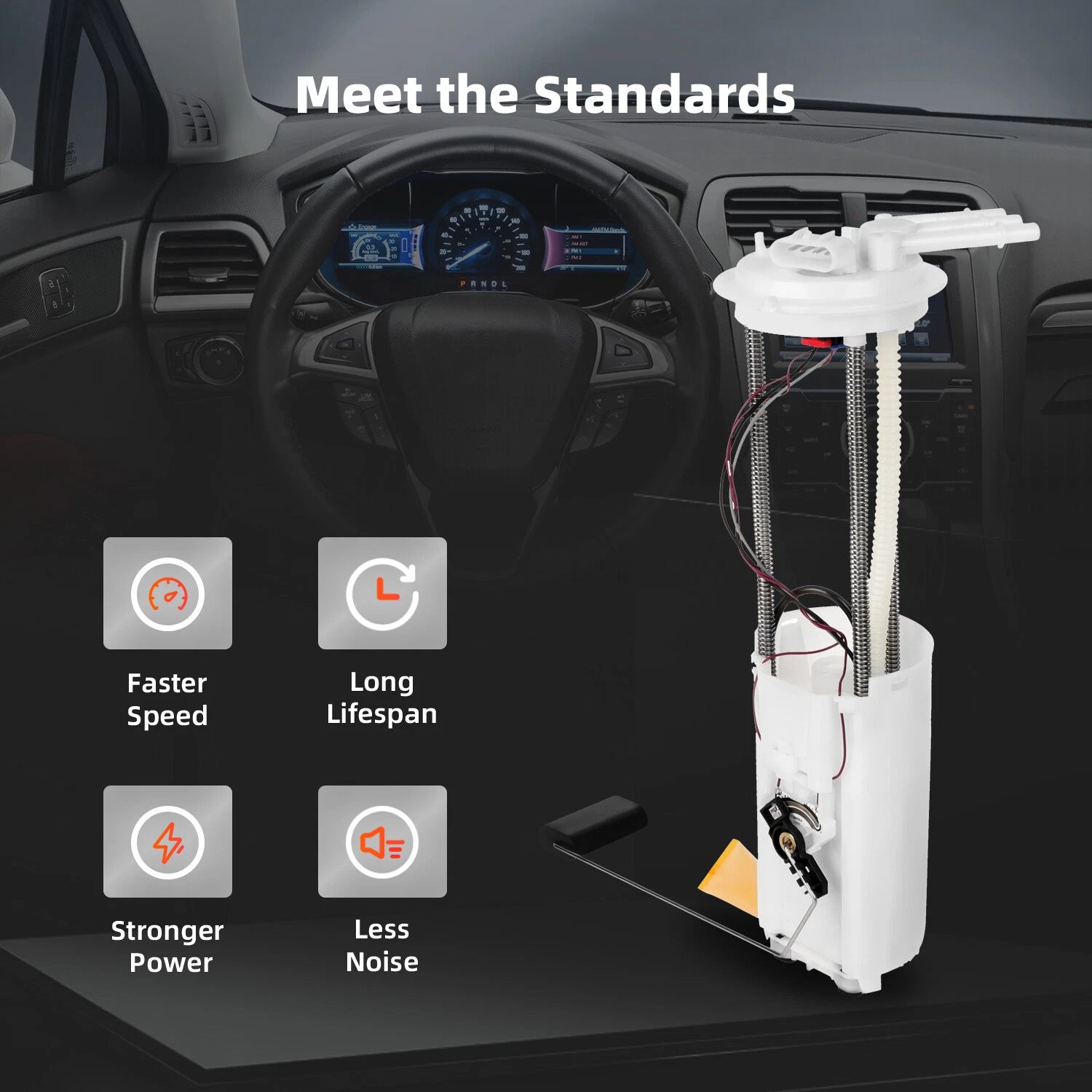 Fuel Pump Module for S10 Sonoma Hombre 4.3L (1997–2002)