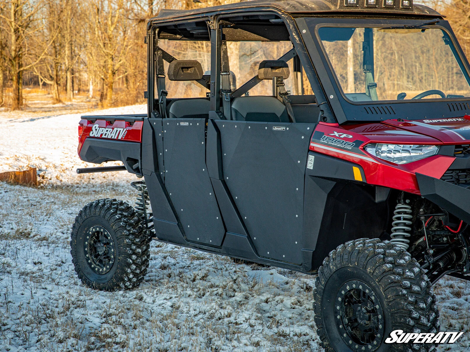 Heavy Duty Aluminum Doors for Polaris Ranger 1000 Crew (See Fitment)