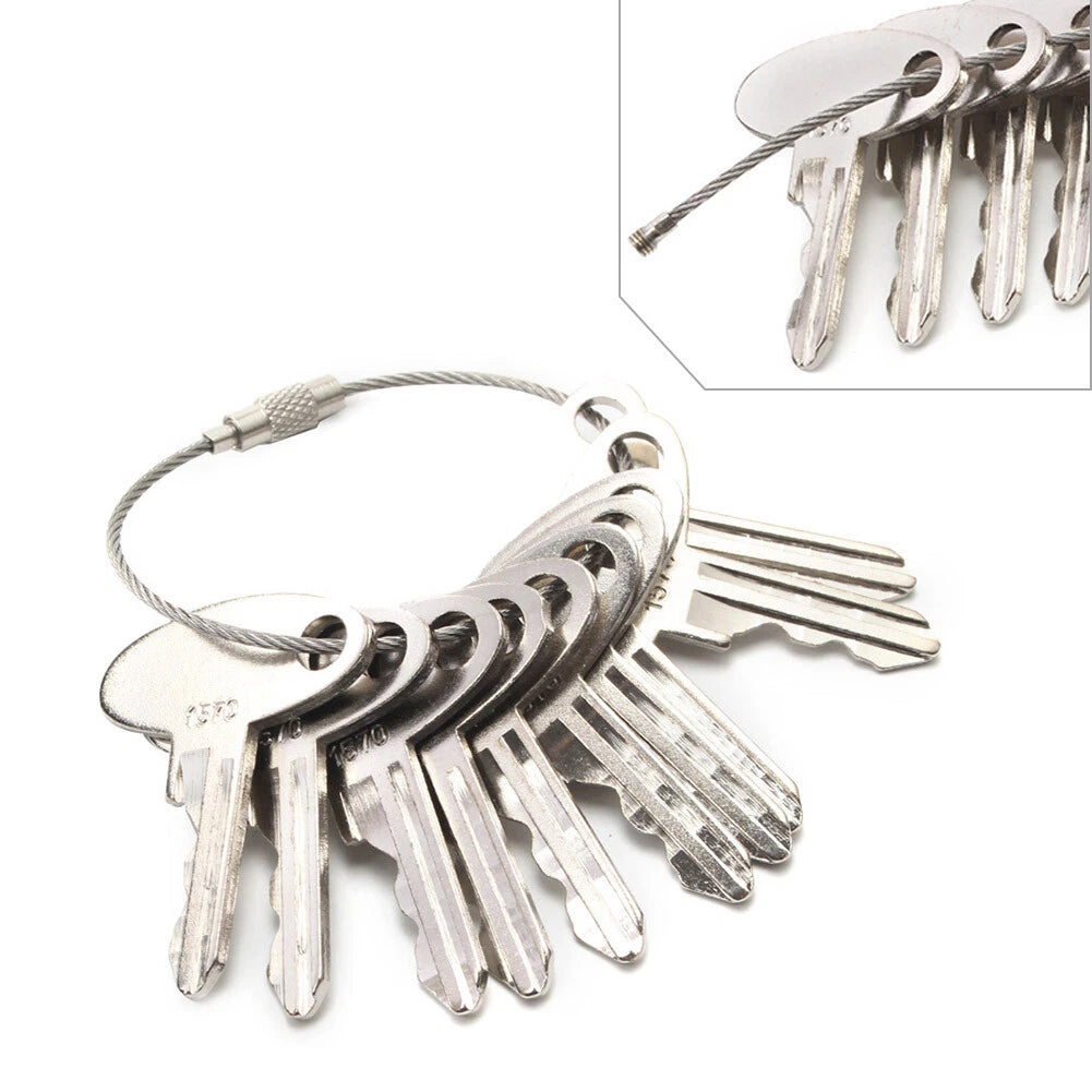10 Pcs Ignition Key for Ford Tractor (Fits Metakl 1570)