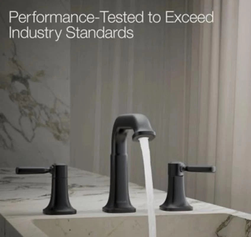 Kohler Terzet Widespread Bathroom Sink Faucet K-REC34946-4D-BL (2019–2023)