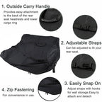 Storage Bag for Jeep JK JL Hard Top (2007–2020) - Black with Handle