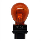 10 x 3000K 3157 Clear Amber Tail Signal Brake Light Bulbs for Vehicles