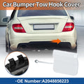 Tow Hook Cover for Mercedes-Benz C-Class W204 (2012–2015) White