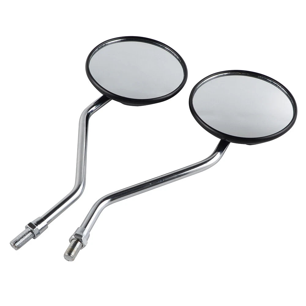 10mm Rearview Mirrors for Yamaha DT175 DT250 DT360 DT400 TX500 TX750 RD250-400 (1970–1980)