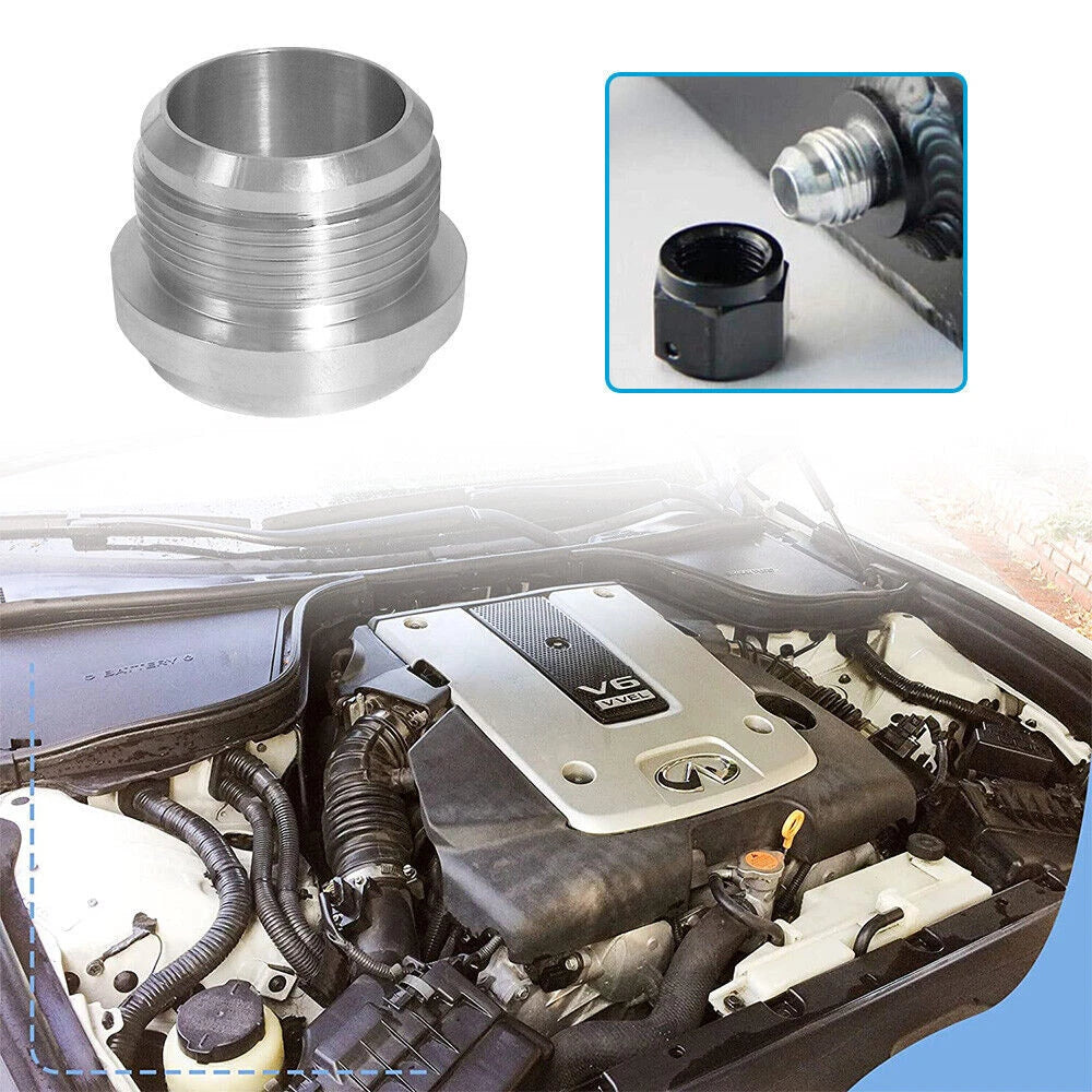 AN20 Male Aluminium Weld on JIC Bung Fitting for Various Applications