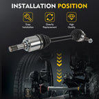 CV Axle Shaft Assembly for Dodge Challenger 6.2L (2015–2021) Rear Left