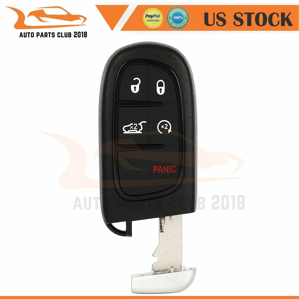 Keyless Key Fob Remote Case Shell for Jeep Cherokee (2014–2018)