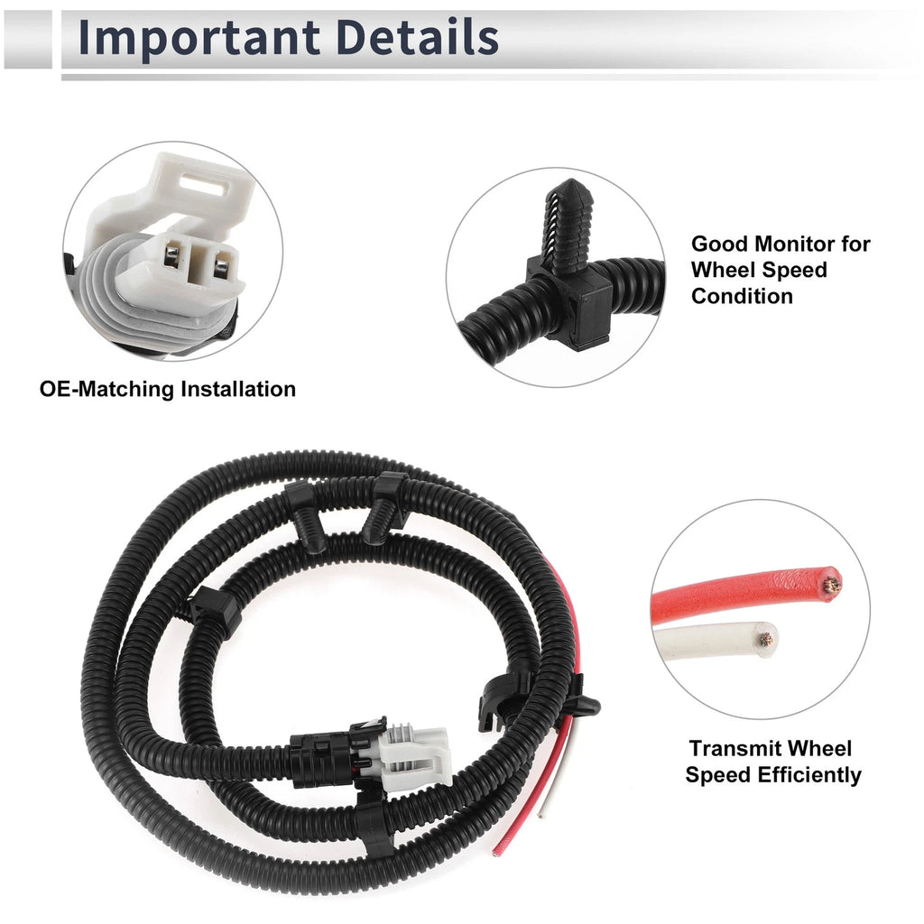 ABS Wheel Speed Sensor for Chevrolet Impala (2000–2012) Front Left/Right