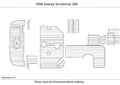 EVA Foam Teak Deck Floor for Sea Ray 260 Sundancer (1999)