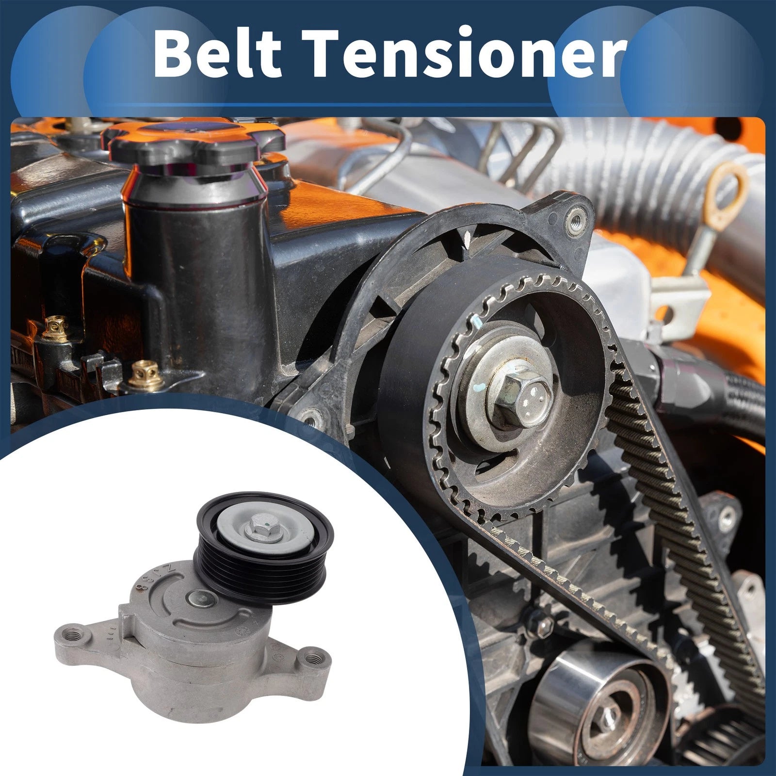 Belt Tensioner for Mazda 2 (2007–2015) No.ZJ3815980 Metal