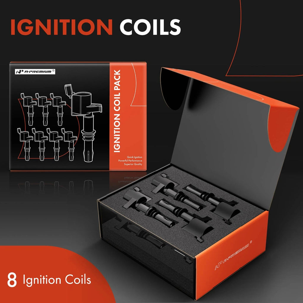 8x Ignition Coil for Ford F-150 F-250 F-350 Super Duty (2004–2008)