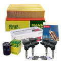 Set of 4 Double Platinum Spark Plugs for Hitachi Denso L4