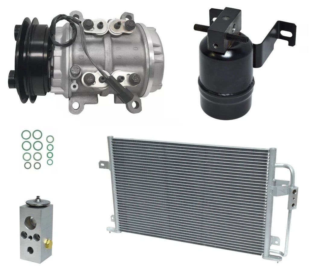 AC Compressor Kit with Condenser for Chrysler Dynasty 2.5L (1990–1990)